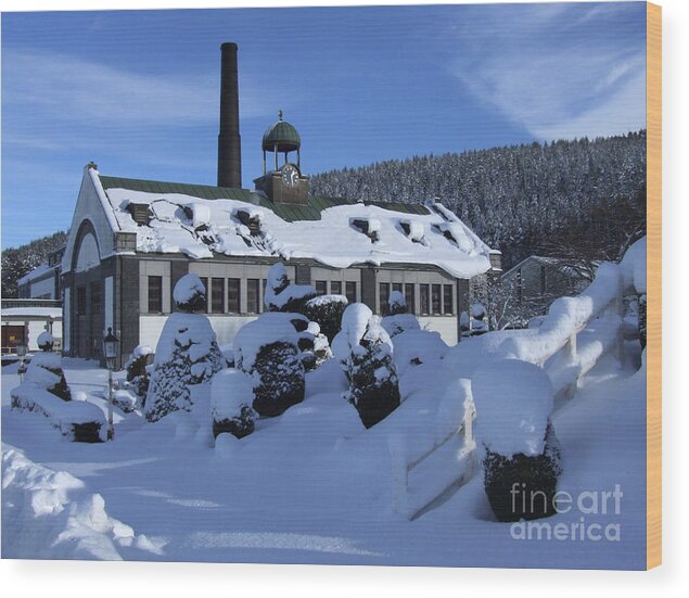 Whisky Wood Print featuring the photograph Tormore Distillery - Scotland by Phil Banks
