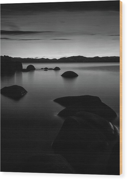 Lake Wood Print featuring the photograph Tahoe Dream by Martin Gollery