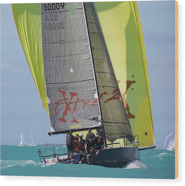 Key Wood Print featuring the photograph Key West #195 by Steven Lapkin