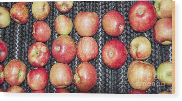 Apples Wood Print featuring the photograph Apples #1 by Steven Ralser