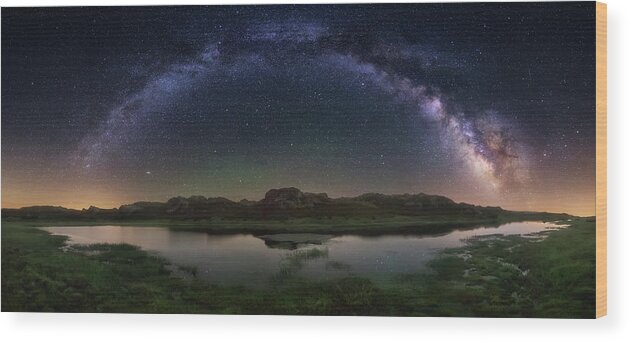 Lake Wood Print featuring the photograph The Lagoon by Carlos F. Turienzo