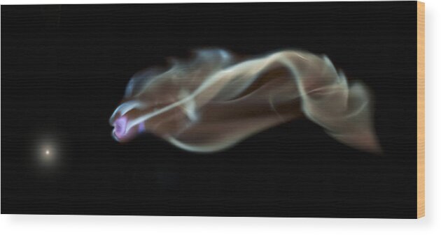 Ignition Wood Print featuring the photograph Visionary by Steven Poulton