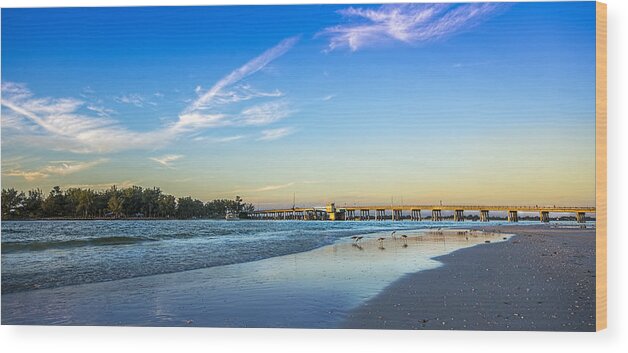 Still Standing Wood Print featuring the photograph Bradenton Inlet by Marvin Spates