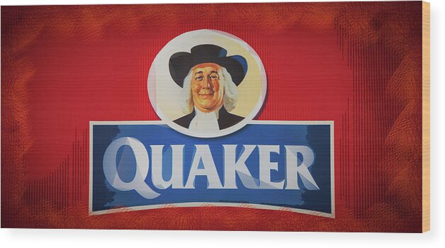 Quaker Wood Print featuring the photograph Breakfast by Michael Arend