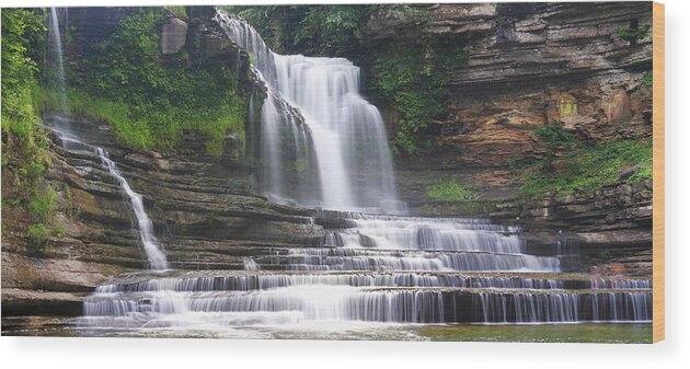 Art Prints Wood Print featuring the photograph Cummins Falls by Nunweiler Photography