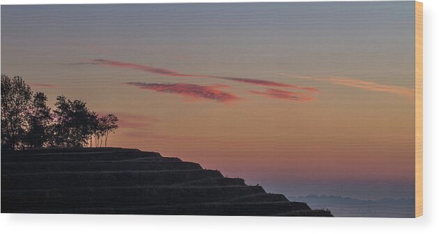 Landscape Wood Print featuring the photograph Hope by Davorin Mance