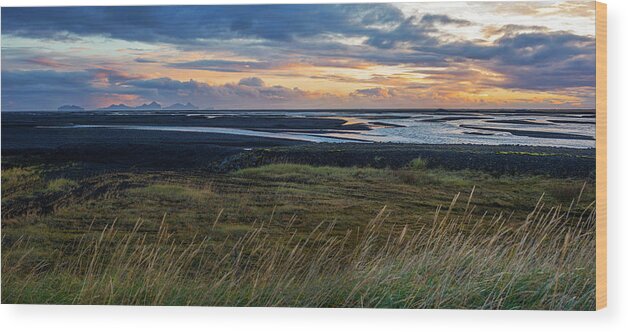 Iceland Wood Print featuring the photograph Icelandic Coast by Brad Scott