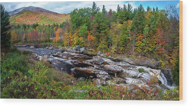 Whiteface Mountain Wood Print featuring the photograph Whiteface Mountain Fall by Mark Papke