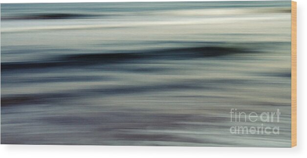 Abstract Wood Print featuring the photograph sea by Stelios Kleanthous
