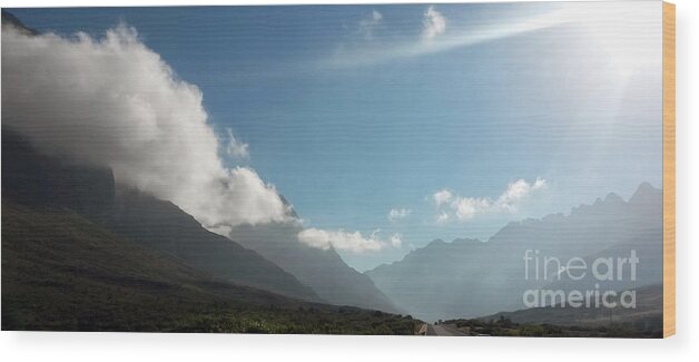 Landscape Wood Print featuring the photograph Morning has Broken by Marietjie Du Toit