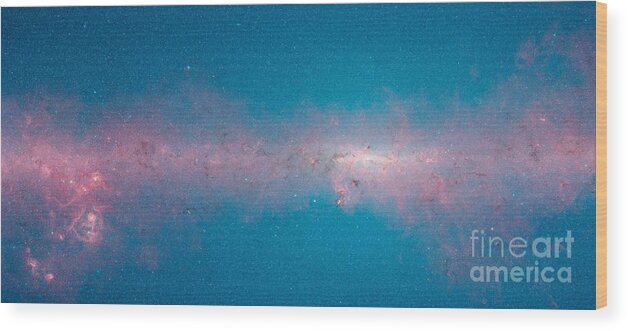 Science Wood Print featuring the photograph The Center Of The Milky Way by Science Source