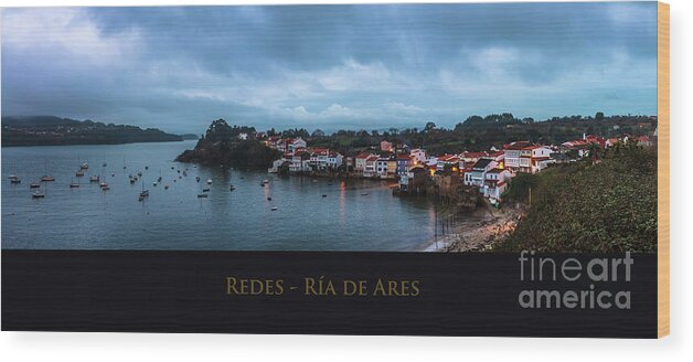 Redes Wood Print featuring the photograph Redes Ria de Ares La Coruna Spain by Pablo Avanzini