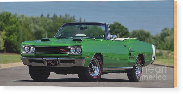 Dodge Wood Print featuring the photograph Dodge Hemi by Action