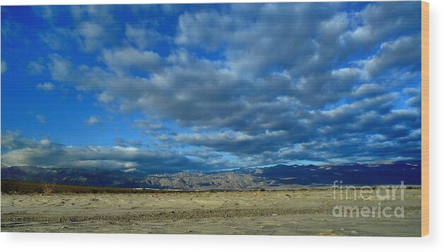 Death Valley Wood Print featuring the photograph Death Valley #53 by Marc Bittan