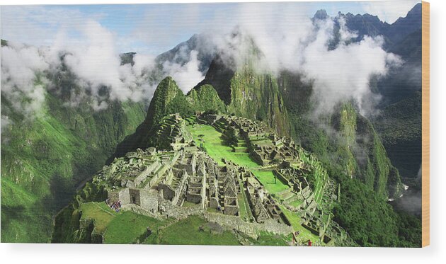 Machu Picchu Wood Print featuring the photograph Machu Picchumachu Picchu by Ramihalim