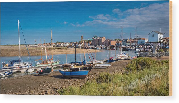 Boats Wood Print featuring the photograph English Quay by Nick Bywater