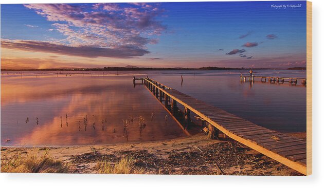 Manning Point Nsw Australia Wood Print featuring the photograph Manning Point 666 by Kevin Chippindall