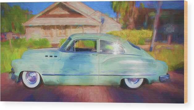 1950 Buick Special Jetback Sedanet Wood Print featuring the photograph 1950 Buick Super Jetback Sedanet - Model 56S X105 by Rich Franco