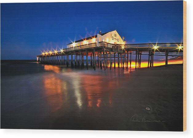 Animals Wood Print featuring the photograph Pier Jewels 7884 by Dan Beauvais
