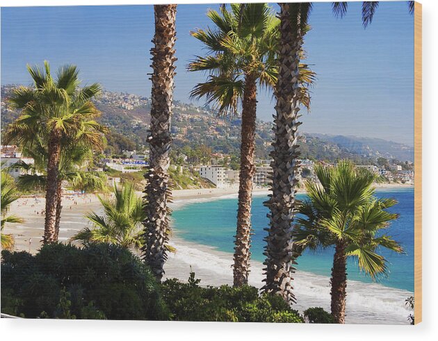 Scenery Wood Print featuring the photograph Laguna Beach California Coast #3 by Douglas Pulsipher