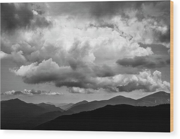 Adirondacks Wood Print featuring the photograph Dix Mt View by Bob Grabowski