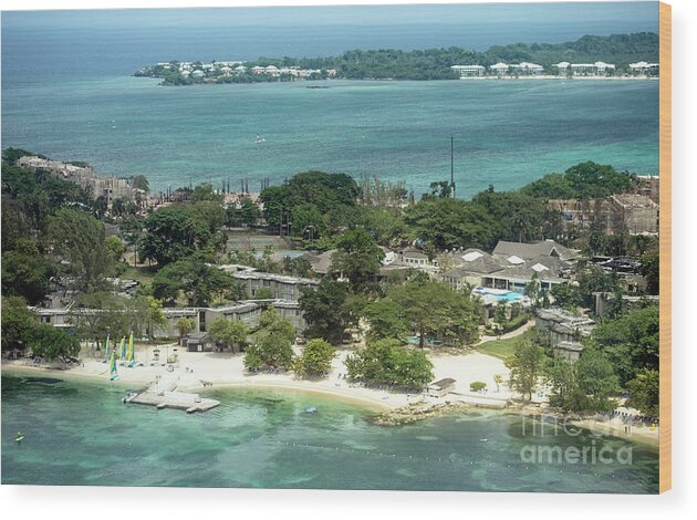 Hedonism Ii Resort Wood Print featuring the photograph Hedonism II Resort in Jamaica #1 by David Oppenheimer