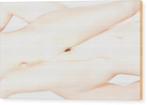 Lesbian Wood Print featuring the photograph V2V by Dario Impini