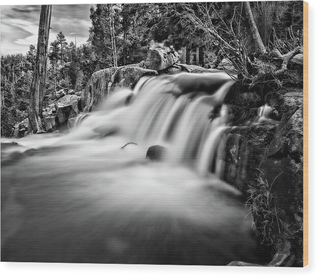 Eagle Falls Wood Print featuring the photograph Eagle Falls by Martin Gollery