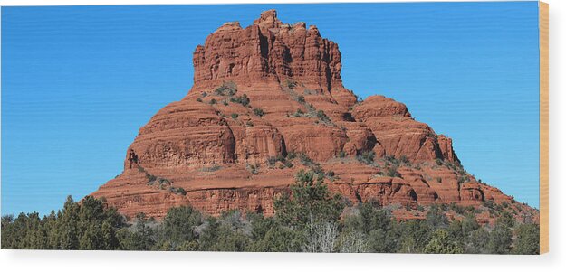 Sedona Wood Print featuring the photograph Bell Rock by Paul Fell
