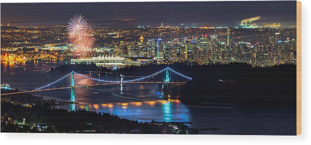 Canada Day Wood Print featuring the photograph Canada Day 2013 by Alexis Birkill