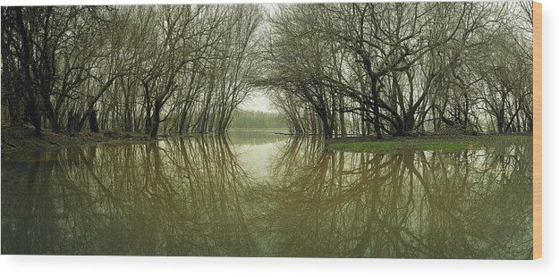River Wood Print featuring the photograph Edwards Ferry #1 by Jan W Faul