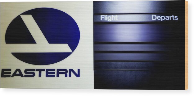 Eastern Airlines Wood Print featuring the photograph Eastern Airlines by Imagery-at- Work