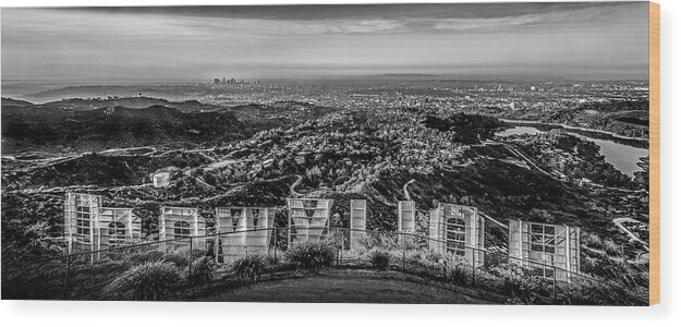 Los Angeles Wood Print featuring the photograph Old Hollywood Glamour by Az Jackson