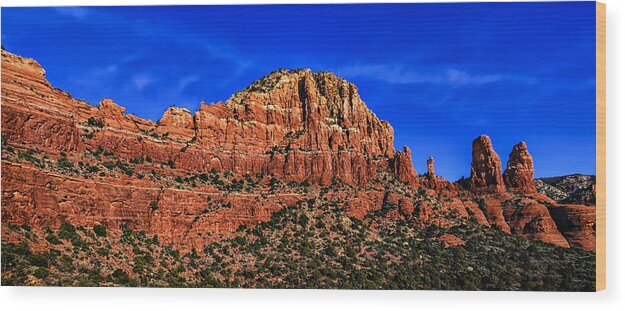 Mark Myhaver Photography Wood Print featuring the photograph Sedona Extravaganza by Mark Myhaver