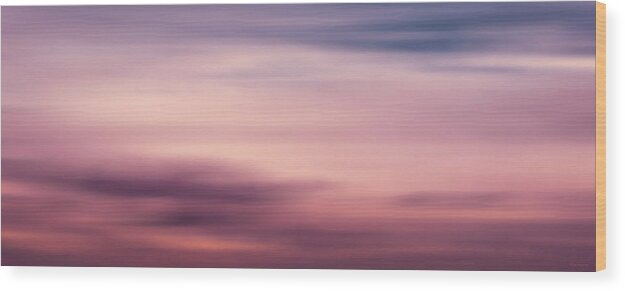 Skyscape Wood Print featuring the photograph Skyscape by Wim Lanclus
