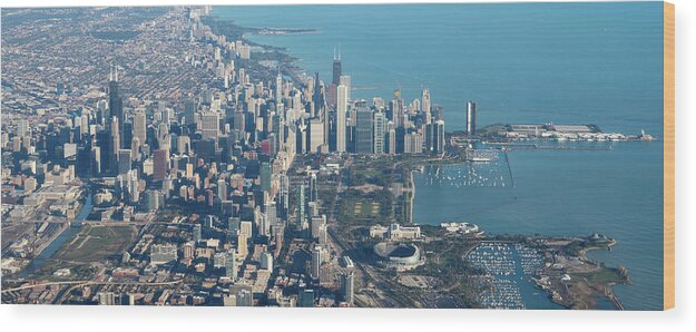 Chicago Wood Print featuring the photograph Chicago Loop by Brooke Bowdren