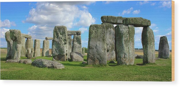 Stonehenge Wood Print featuring the photograph Stonehenge by Robert Blandy Jr