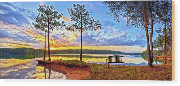 Places to Sit, Lake Keowee,South Carolina by Don Schimmel