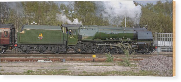 Steam Wood Print featuring the photograph Portrait of a Duchess by David Birchall