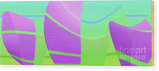 Andee Design Abstract 1 Of The 2016 Collection Wood Print featuring the digital art Andee Design Abstract 1 Of The 2016 Collection by Andee Design