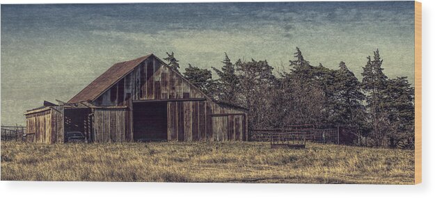 Barn Wood Print featuring the photograph Rustic Barn by Jonas Wingfield