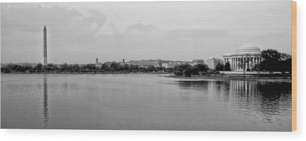 Washington Dc Wood Print featuring the photograph Washington Landmarks by Heather Applegate