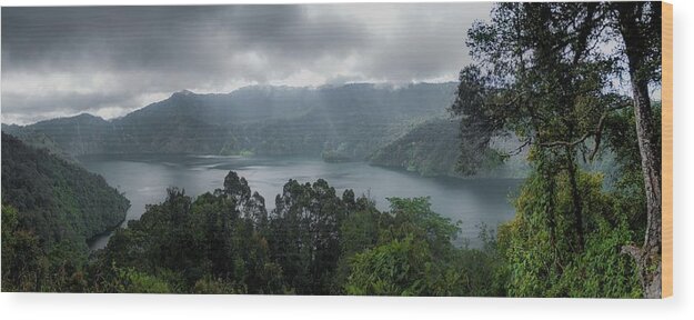 Africa Wood Print featuring the photograph Crater Ngozi by Robert Grac
