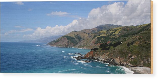 Pfeiffer Beach Wood Print featuring the photograph The Big Sur Scene' #1 by PJQandFriends Photography