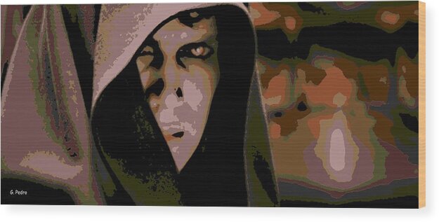 Anakin Skywalker Wood Print featuring the photograph Darkness by George Pedro