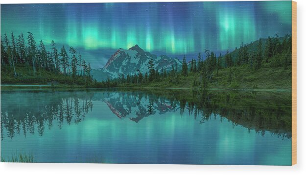 Art Wood Print featuring the photograph All in My Mind by Jon Glaser