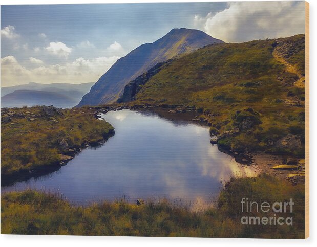 Water Wood Print featuring the photograph Still Water by Kype Hills