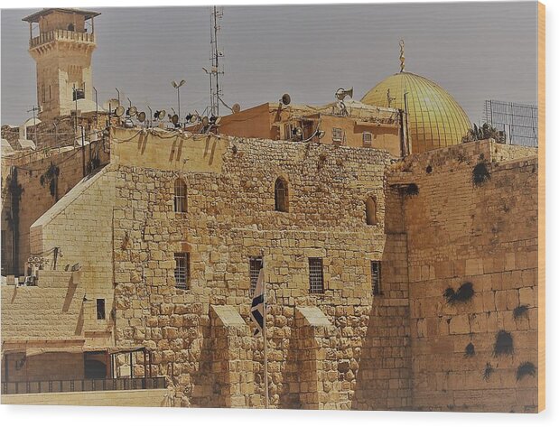 Jerusalem Wood Print featuring the photograph Glorious by Julie Alison