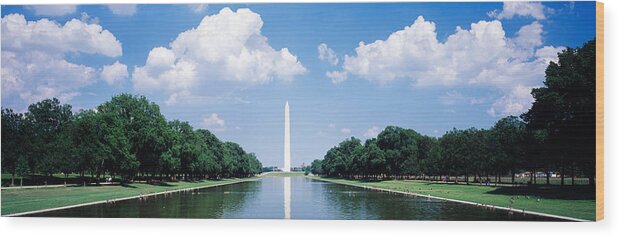 Photography Wood Print featuring the photograph Washington Monument Washington Dc #1 by Panoramic Images