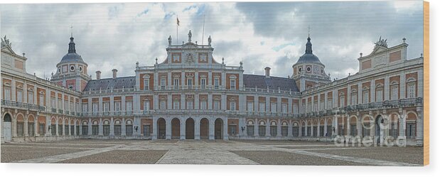 Europe Wood Print featuring the photograph Aranjuez court Spain by Rudi Prott